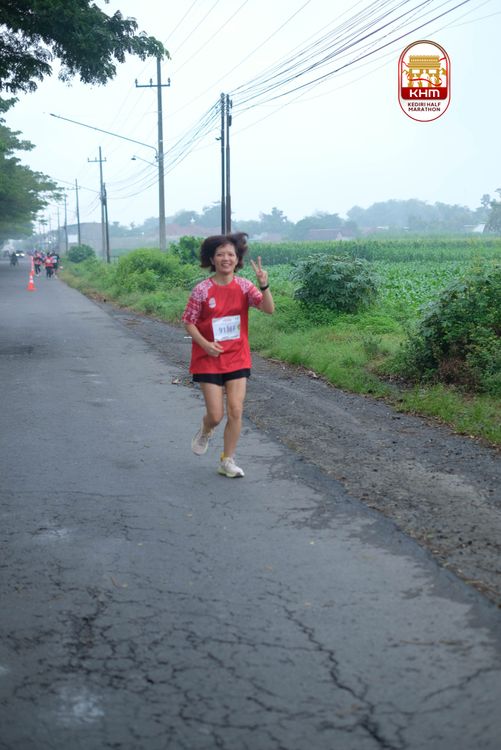 Race photo from Kediri Half Marathon 2025