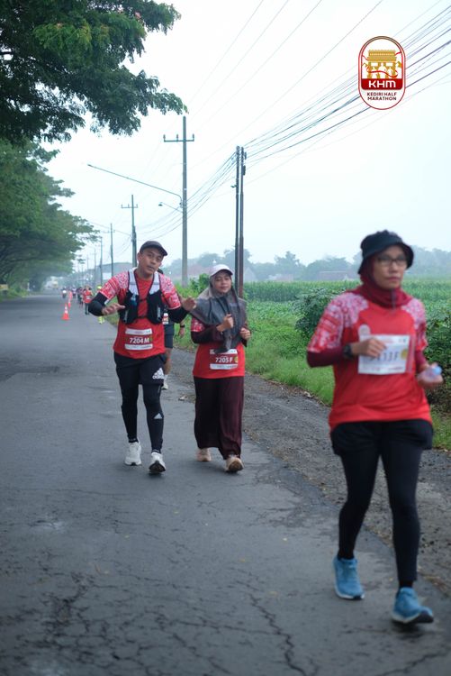 Race photo from Kediri Half Marathon 2025
