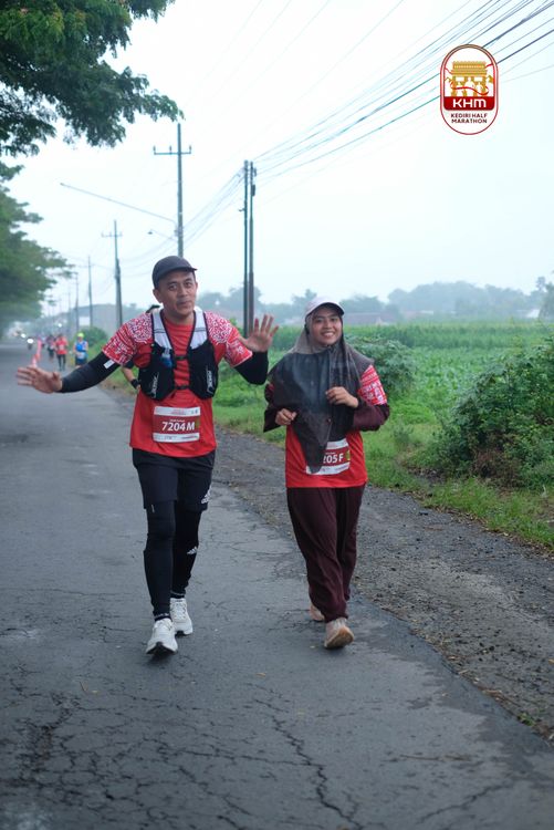 Race photo from Kediri Half Marathon 2025