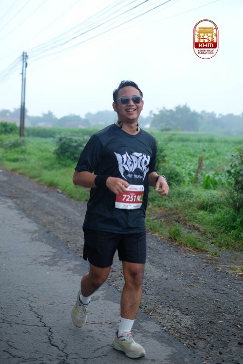 Race photo from Kediri Half Marathon 2025