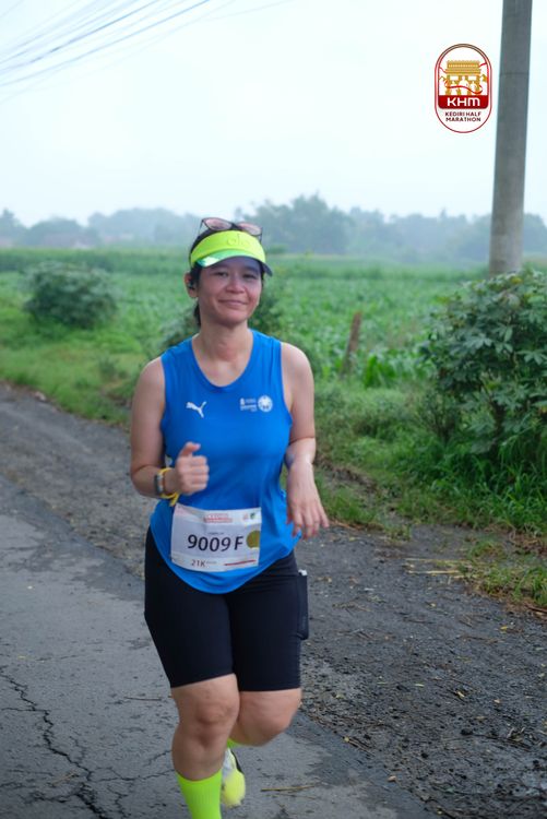 Race photo from Kediri Half Marathon 2025