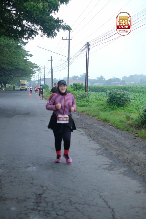 Race photo from Kediri Half Marathon 2025