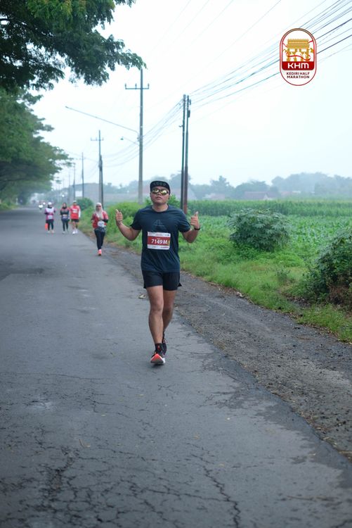 Race photo from Kediri Half Marathon 2025