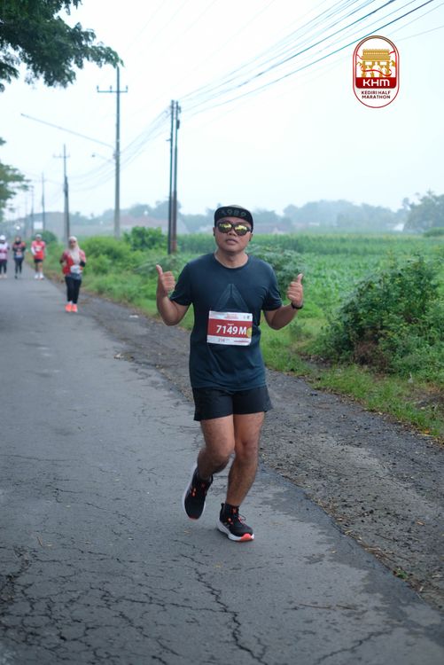 Race photo from Kediri Half Marathon 2025