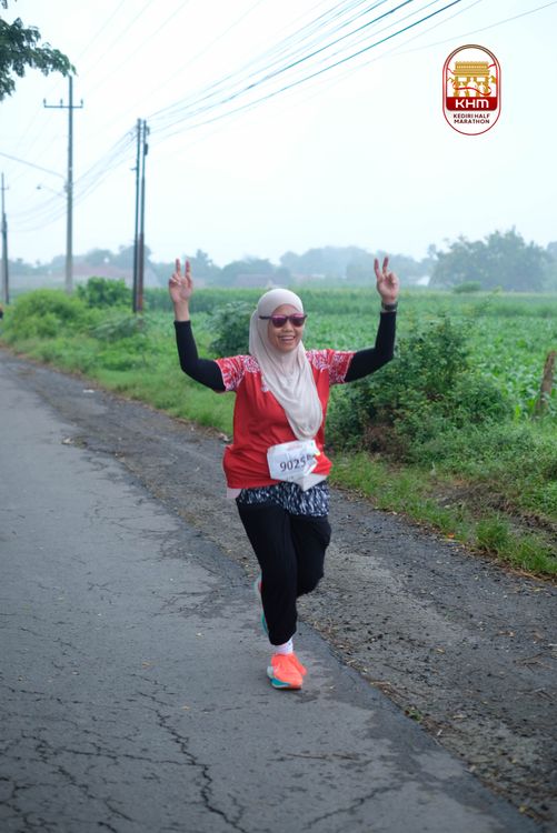Race photo from Kediri Half Marathon 2025