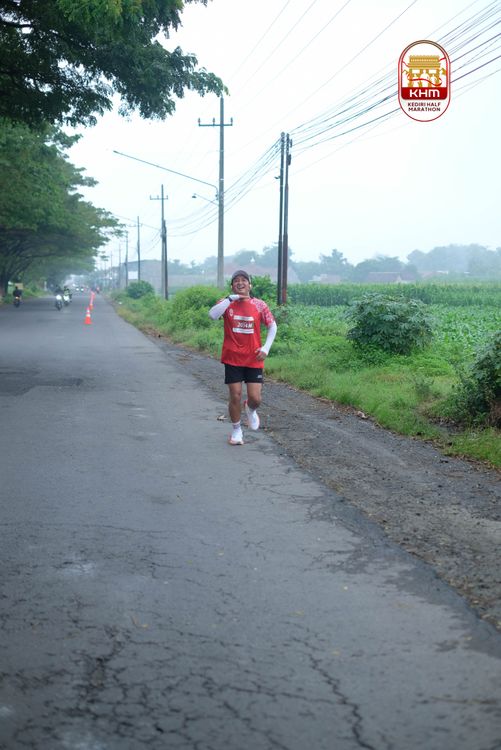 Race photo from Kediri Half Marathon 2025