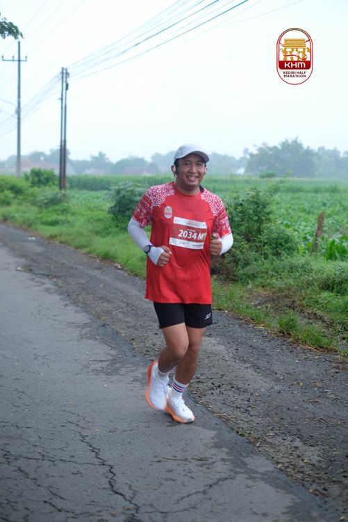 Race photo from Kediri Half Marathon 2025