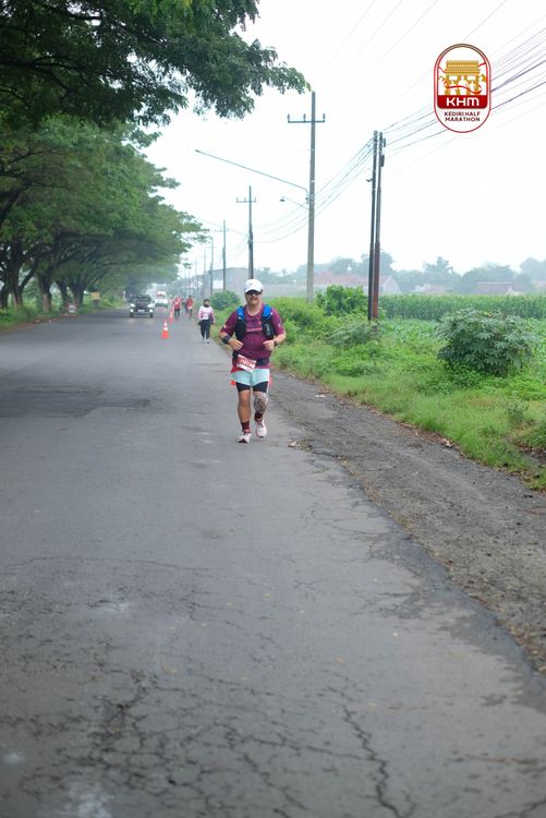 Race photo from Kediri Half Marathon 2025