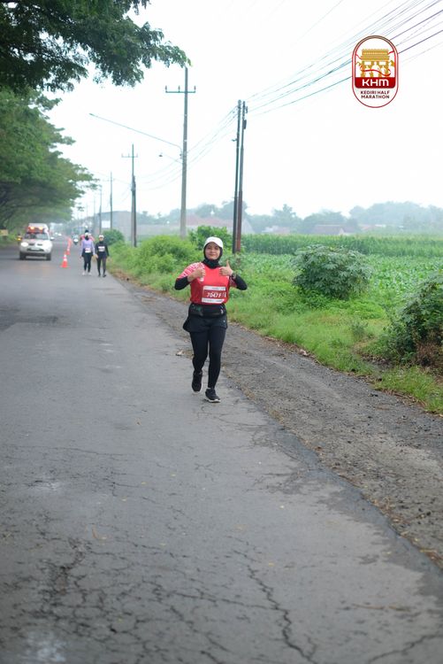 Race photo from Kediri Half Marathon 2025