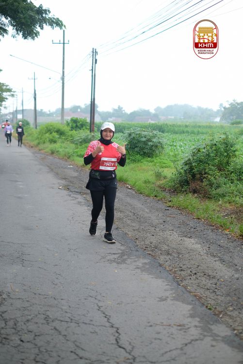 Race photo from Kediri Half Marathon 2025