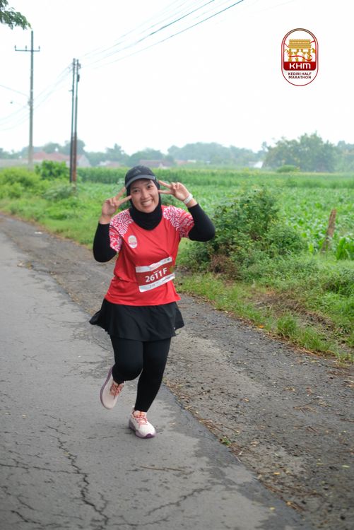 Race photo from Kediri Half Marathon 2025