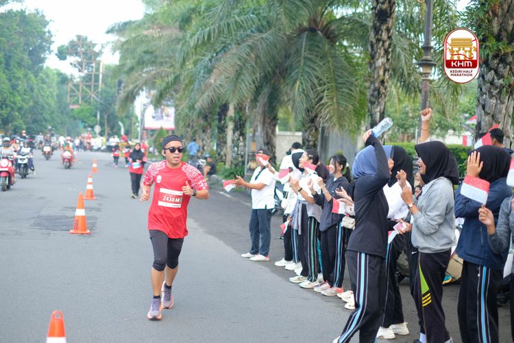 Race photo from Kediri Half Marathon 2025