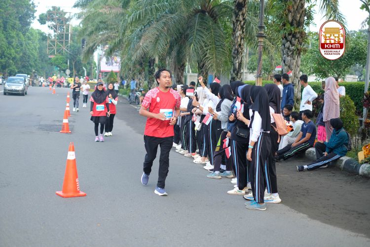 Race photo from Kediri Half Marathon 2025