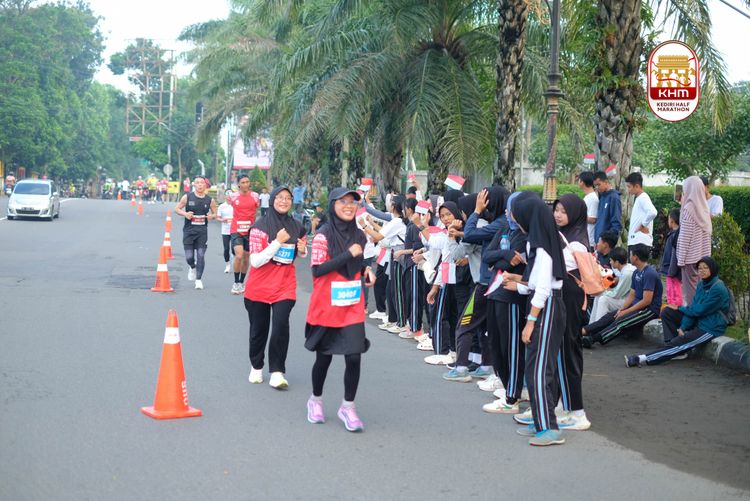 Race photo from Kediri Half Marathon 2025