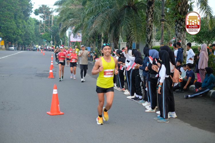 Race photo from Kediri Half Marathon 2025