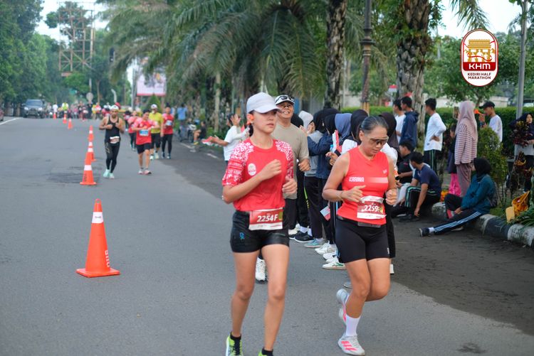 Race photo from Kediri Half Marathon 2025