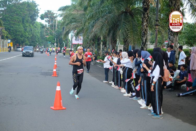 Race photo from Kediri Half Marathon 2025