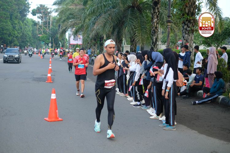 Race photo from Kediri Half Marathon 2025