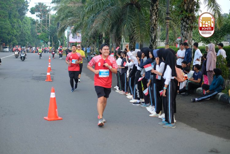 Race photo from Kediri Half Marathon 2025