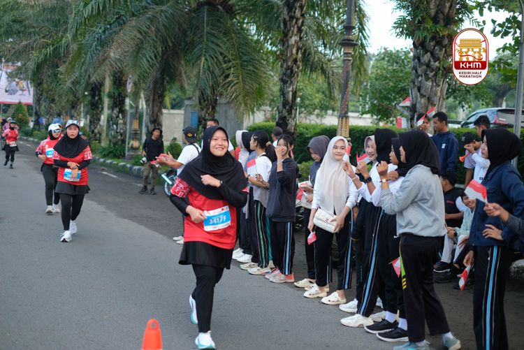 Race photo from Kediri Half Marathon 2025