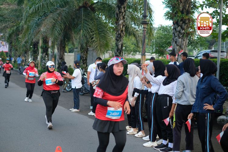 Race photo from Kediri Half Marathon 2025