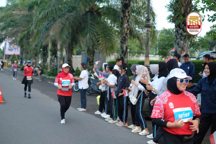 Race photo from Kediri Half Marathon 2025