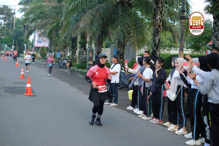Race photo from Kediri Half Marathon 2025