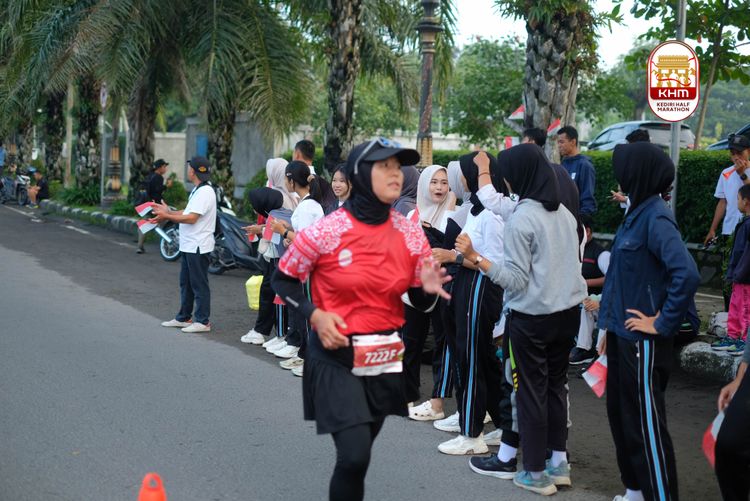 Race photo from Kediri Half Marathon 2025