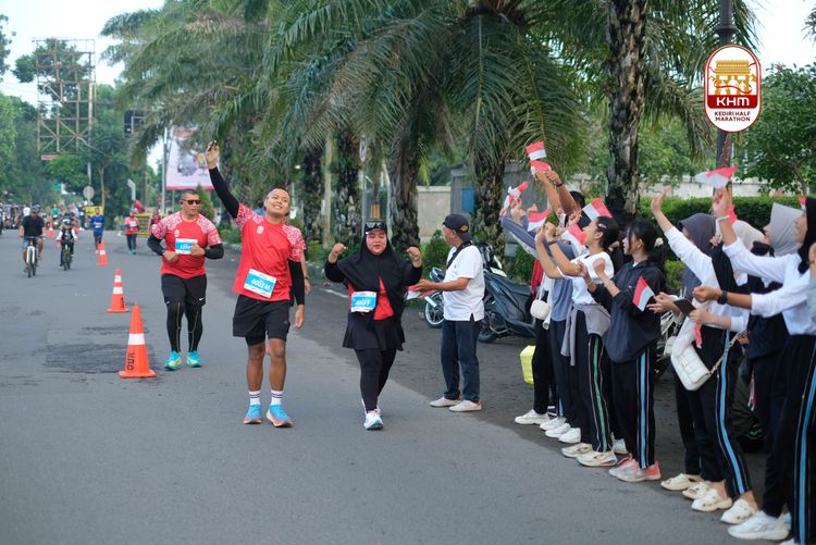 Race photo from Kediri Half Marathon 2025