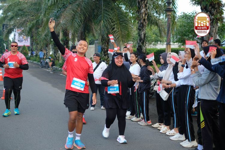 Race photo from Kediri Half Marathon 2025