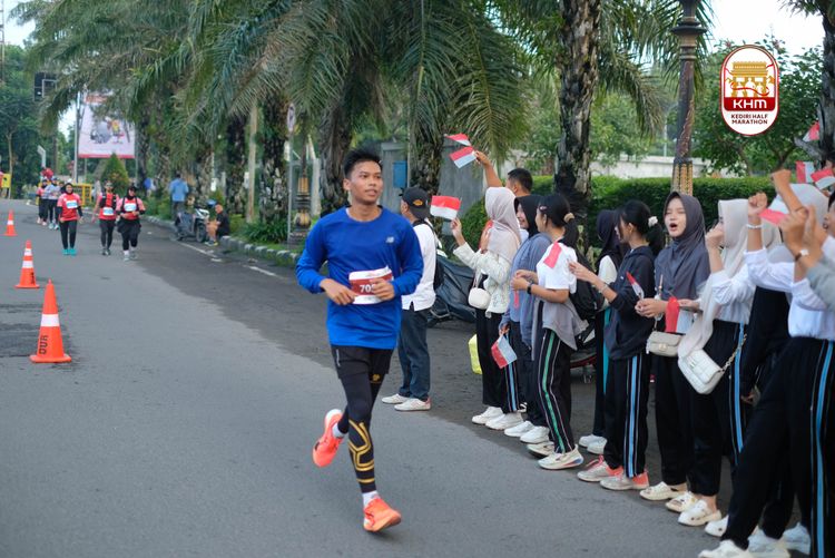 Race photo from Kediri Half Marathon 2025