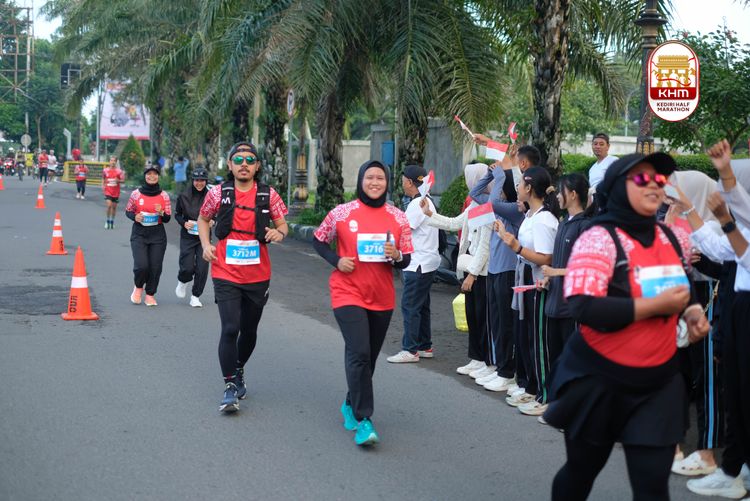 Race photo from Kediri Half Marathon 2025