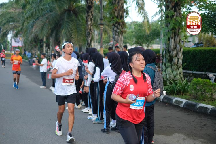 Race photo from Kediri Half Marathon 2025