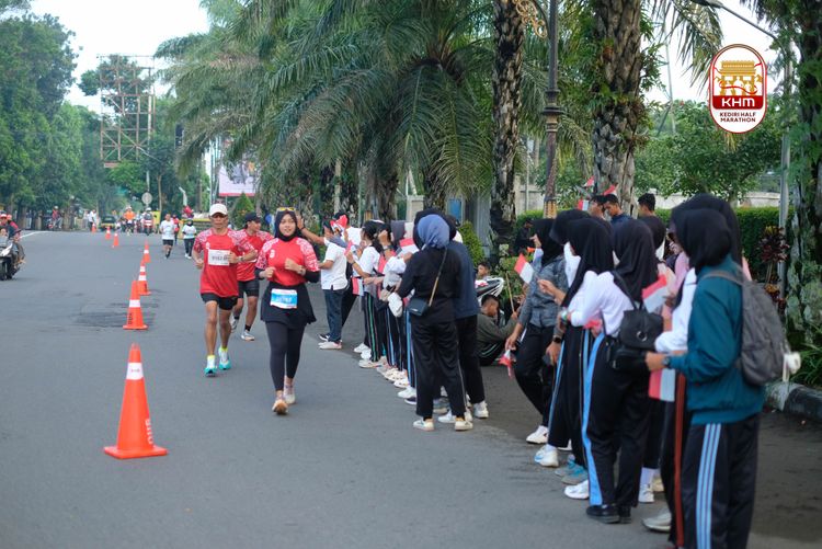 Race photo from Kediri Half Marathon 2025