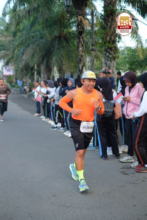 Race photo from Kediri Half Marathon 2025