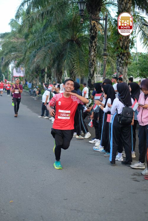 Race photo from Kediri Half Marathon 2025