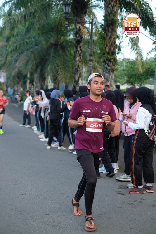 Race photo from Kediri Half Marathon 2025