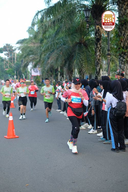 Race photo from Kediri Half Marathon 2025
