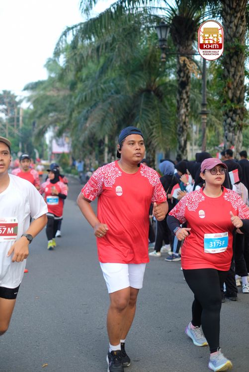 Race photo from Kediri Half Marathon 2025