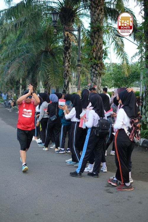 Race photo from Kediri Half Marathon 2025