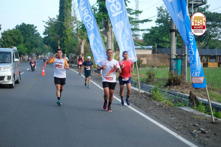 Race photo from Kediri Half Marathon 2025