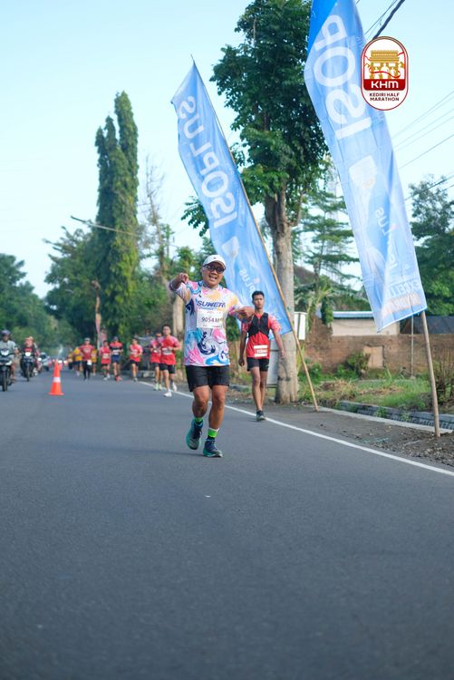 Race photo from Kediri Half Marathon 2025