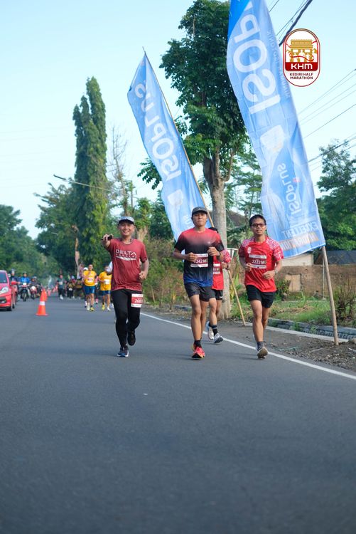 Race photo from Kediri Half Marathon 2025