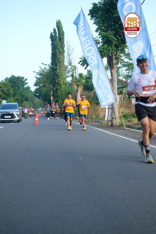 Race photo from Kediri Half Marathon 2025