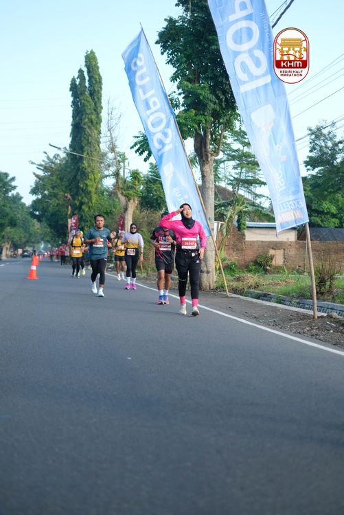Race photo from Kediri Half Marathon 2025