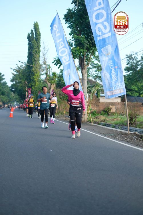 Race photo from Kediri Half Marathon 2025