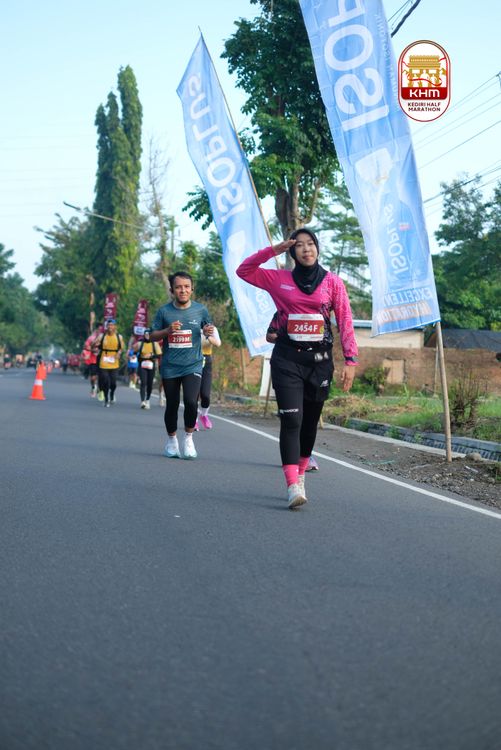 Race photo from Kediri Half Marathon 2025