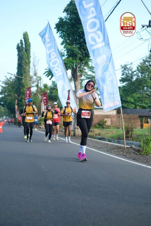 Race photo from Kediri Half Marathon 2025