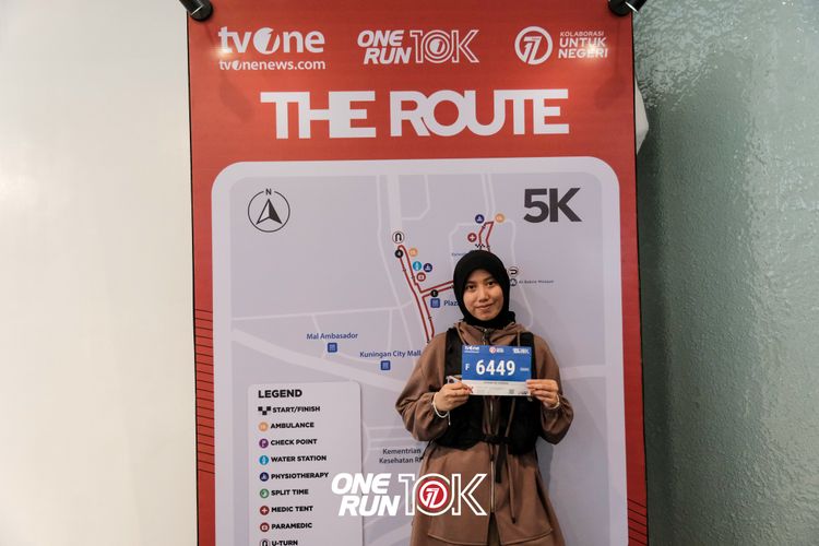Race photo from ONE RUN 10K 2025