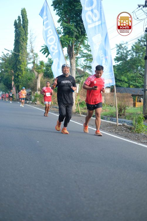 Race photo from Kediri Half Marathon 2025